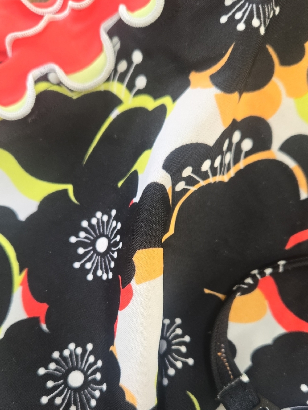 Profile by Gottex Black Floral Tankini Top - Picture 7 of 9
